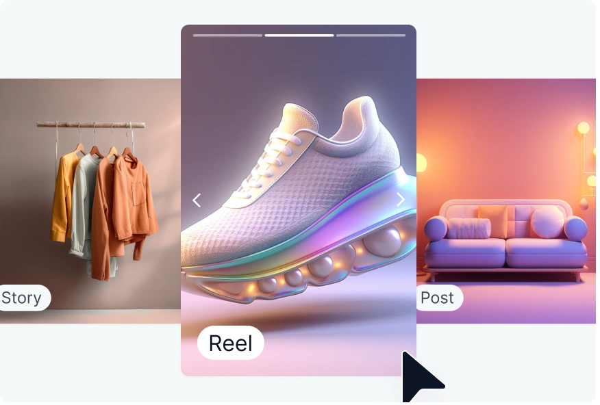 Instagram content formats: Story, Reel, and Post